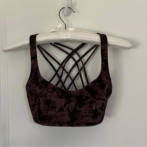 Lululemon Free to Be Sports Bra - Tie-Dye